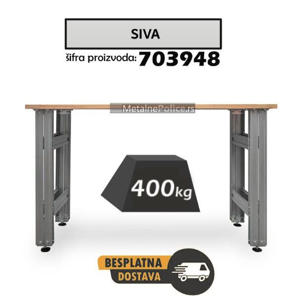 Radni sto 90x150x60cm